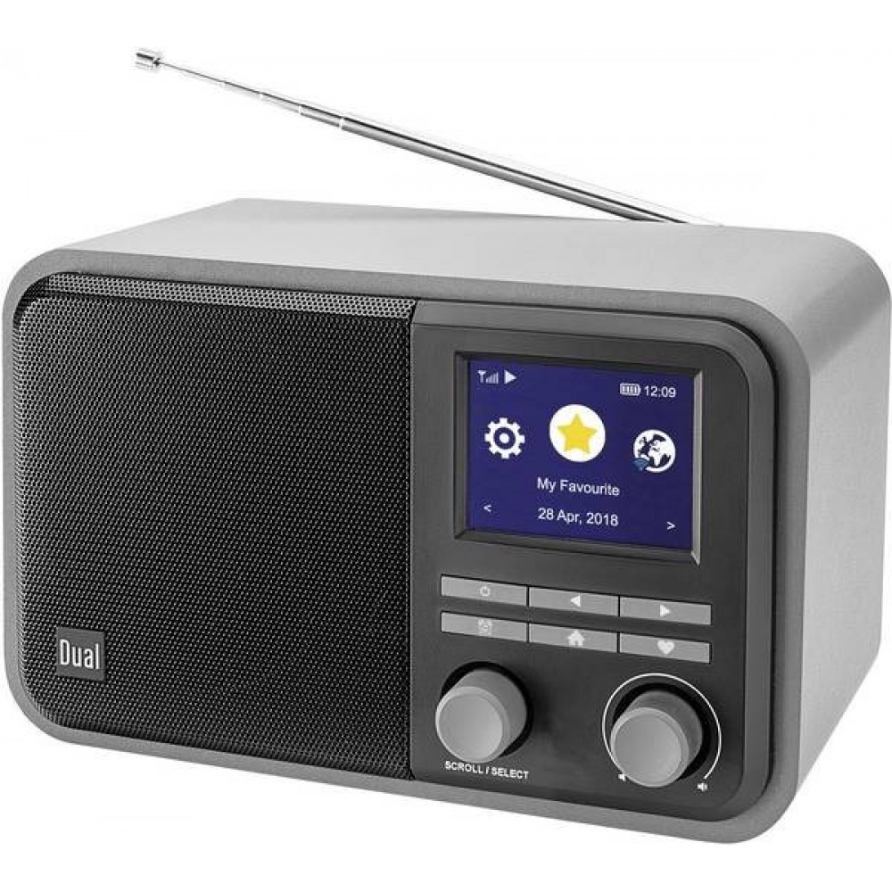 Dual Dual CR 510 – Smartradio Portable radio DAB+, DAB, FM, Internet Bluetooth, DAB+, FM, Internet radio, USB, Wi-Fi