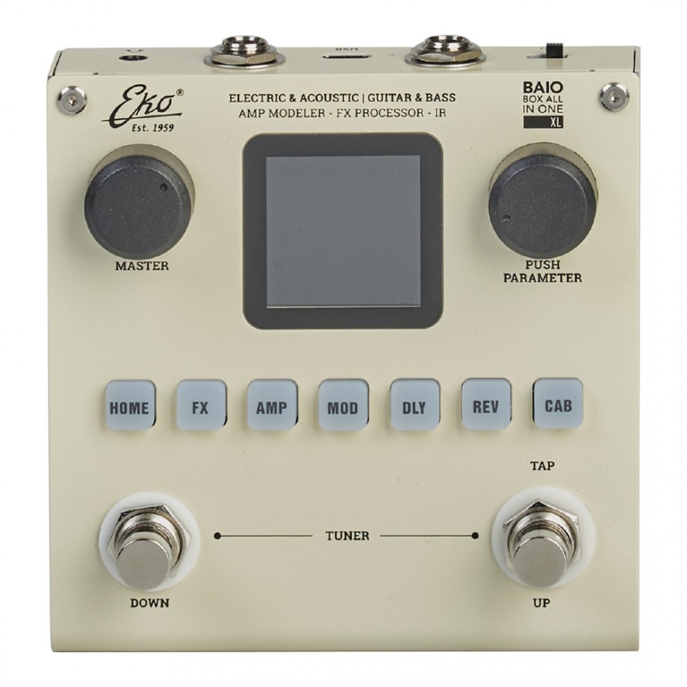 EKO GUITARS BAIO XL | Πεταλιέρα Πολυεφέ Κιθάρας / Μπάσου