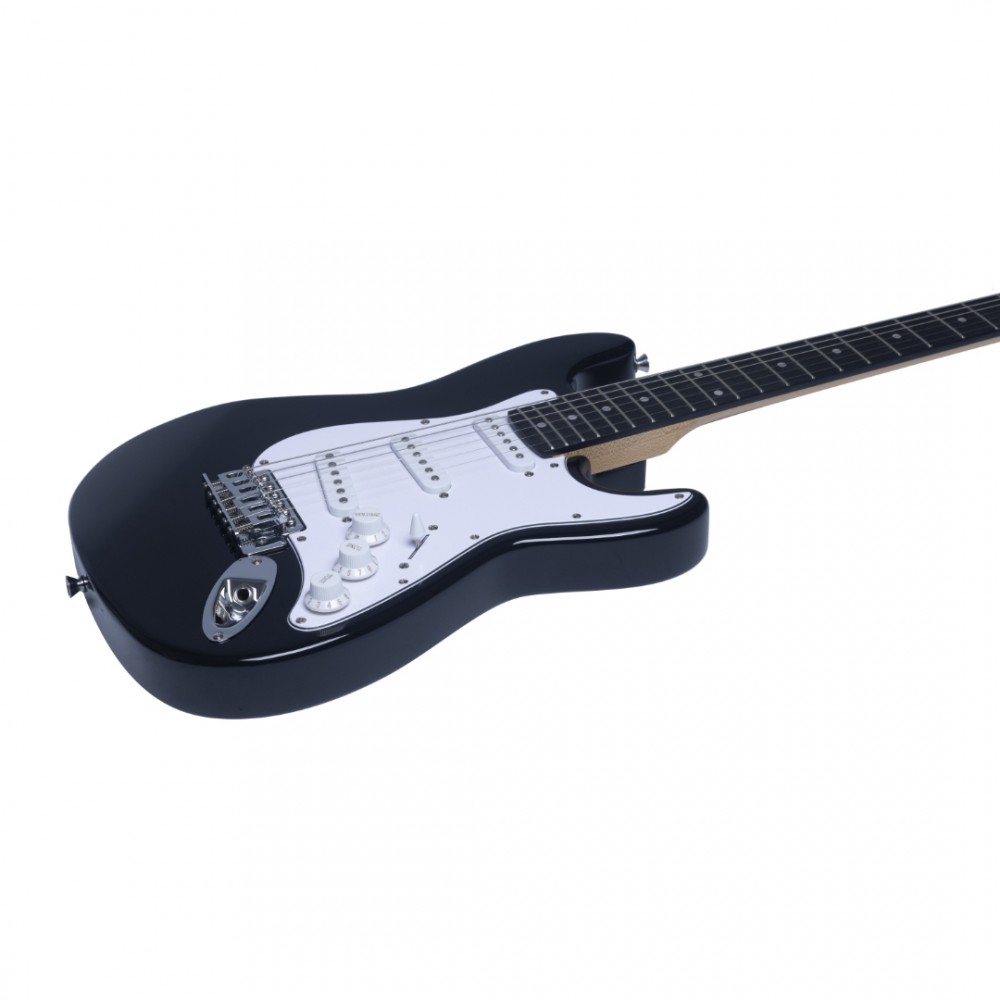 EKO GUITARS ST100 BLACK | Ηλεκτρική Κιθάρα Τύπου Stratocaster, Μαύρη