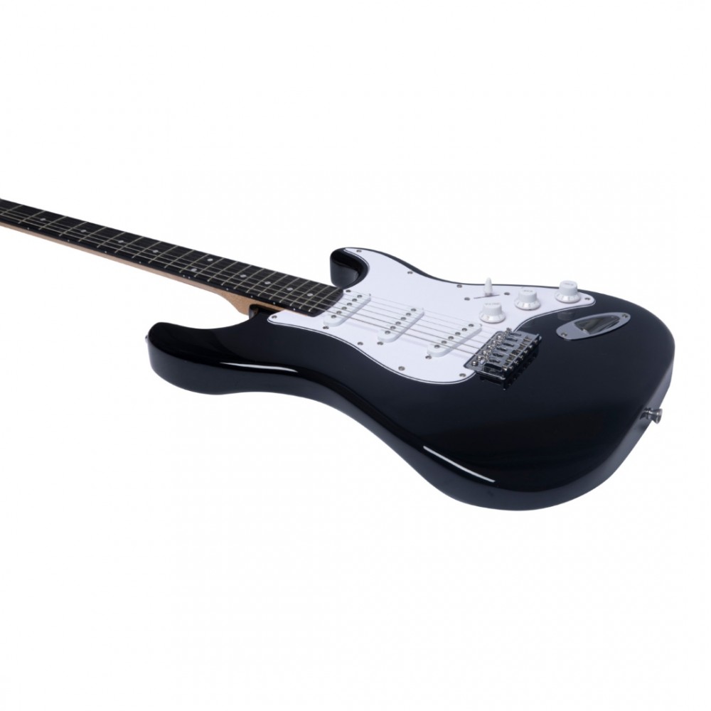 EKO GUITARS ST100 3/4 BLACK | Ηλεκτρική Κιθάρα 3/4 Τύπου Stratocaster, Μαύρη