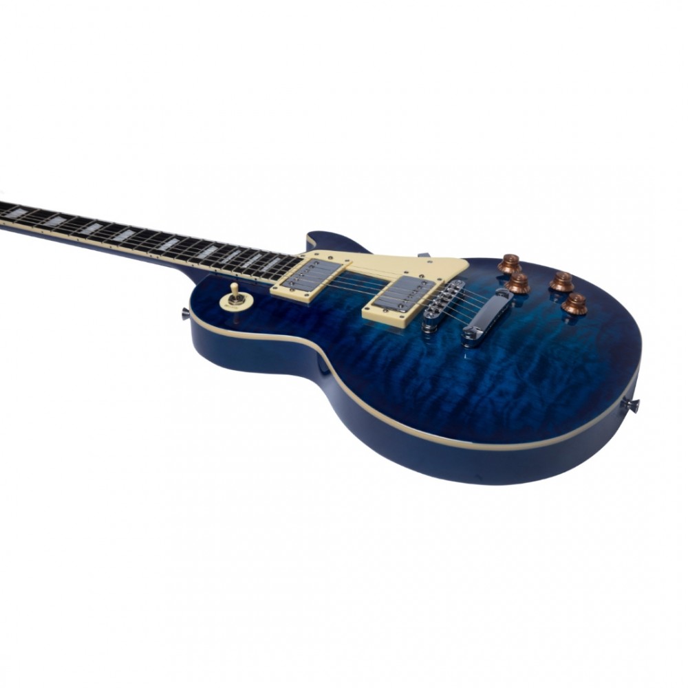 EKO GUITARS LS300 BLUE QUILTED | Ηλεκτρική Κιθάρα Τύπου Les Paul, Blue Quilted