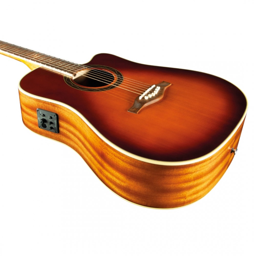 ONE D150CW EQ VINTAGE BURST EKO GUITARS