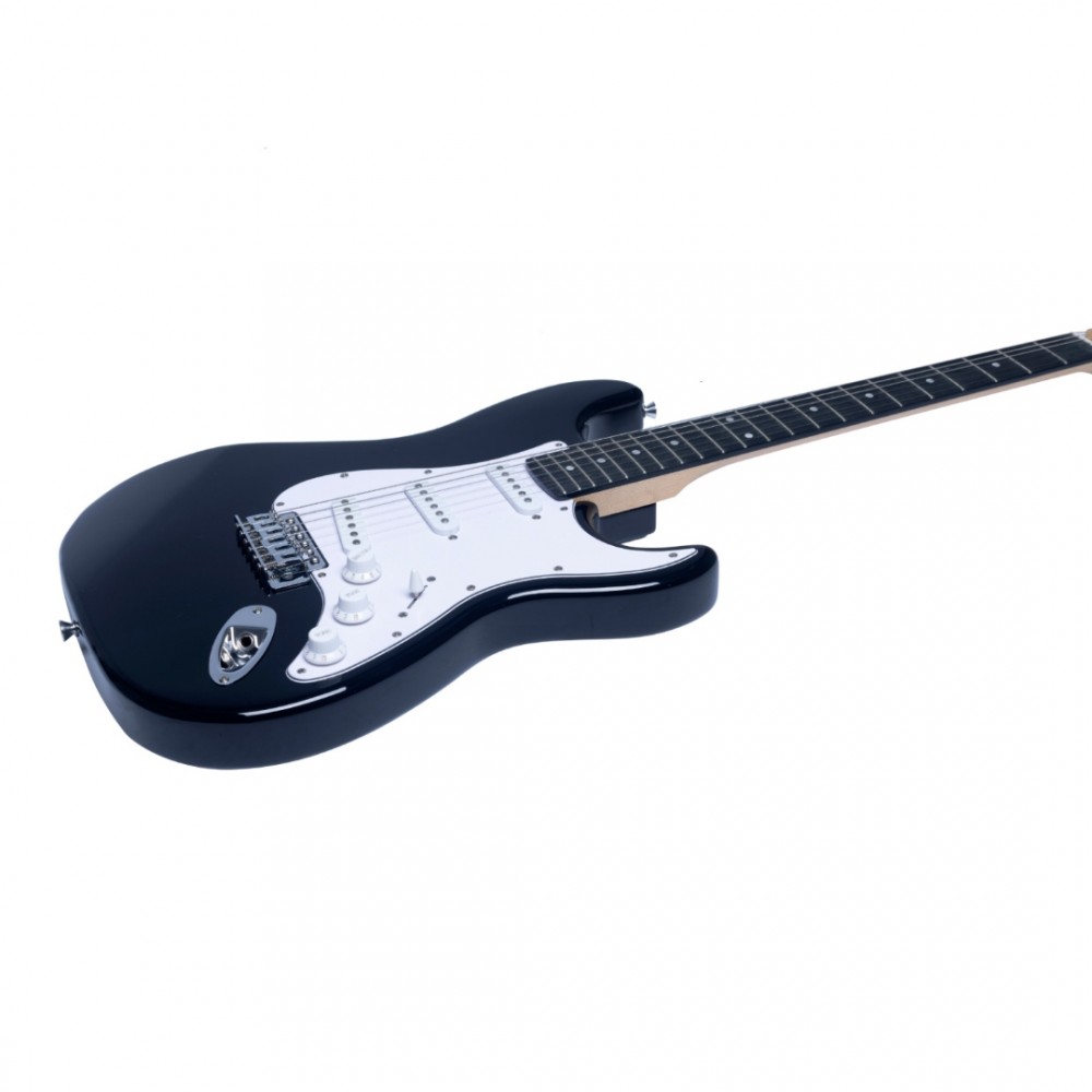 EKO GUITARS ST100 3/4 BLACK | Ηλεκτρική Κιθάρα 3/4 Τύπου Stratocaster, Μαύρη