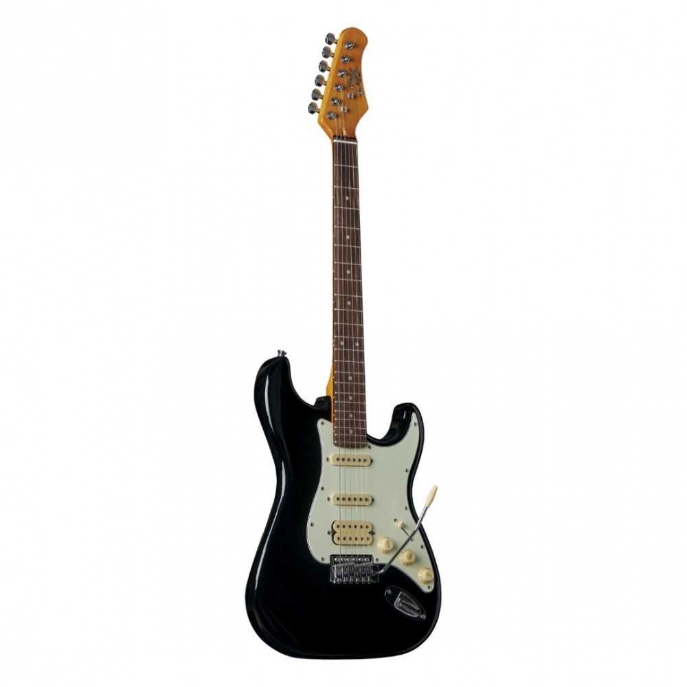 EKO GUITARS ST350 BLACK | Ηλεκτρική Κιθάρα Τύπου Stratocaster, Μαύρη
