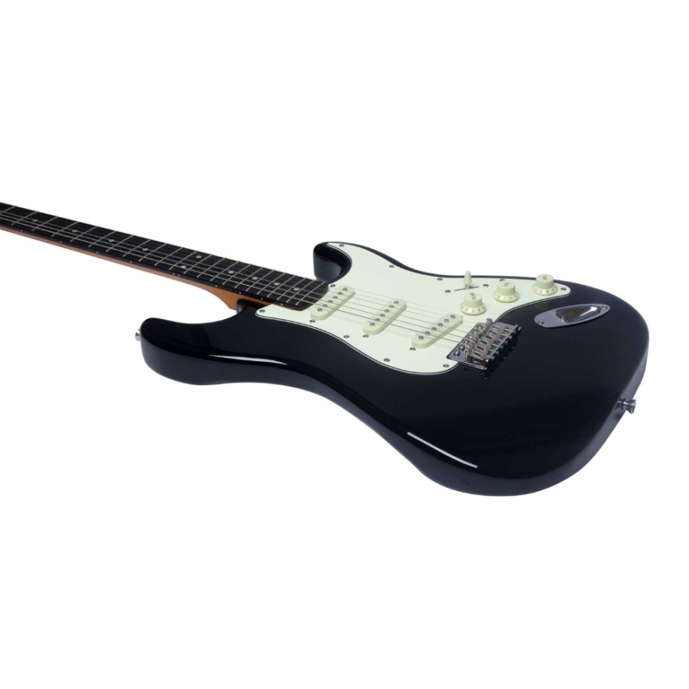 EKO GUITARS ST400 BLACK | Ηλεκτρική Κιθάρα Τύπου Stratocaster, Μαύρη