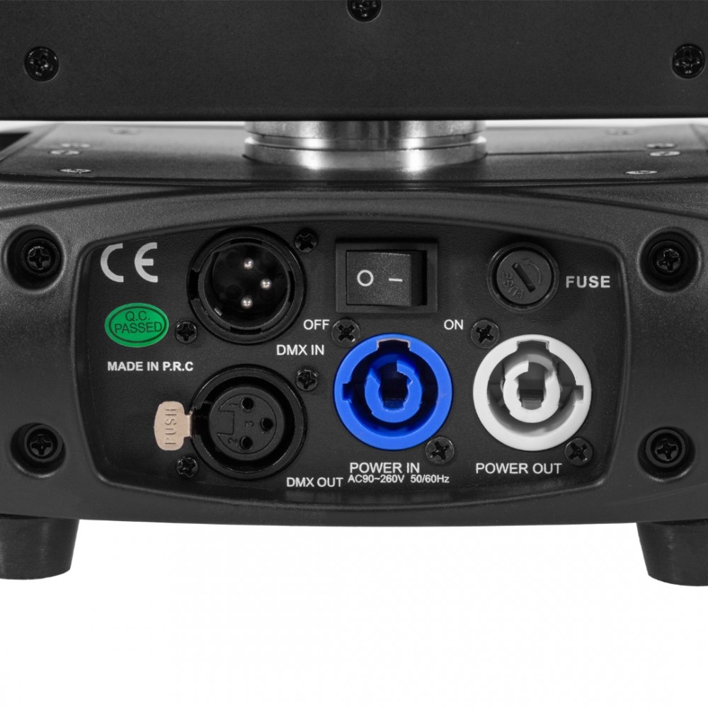 EVOLITE EVOWASH 725CRZ SET | Ζεύγος Κινούμενες Κεφαλές Wash 7x25W RGBW Leds με Flightcase