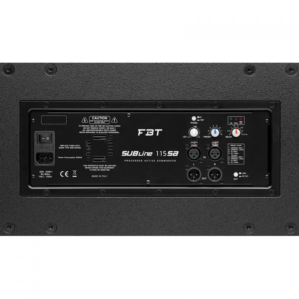 FBT VN2500 | Αυτοενισχυόμενο Σύστημα PA 3200W
