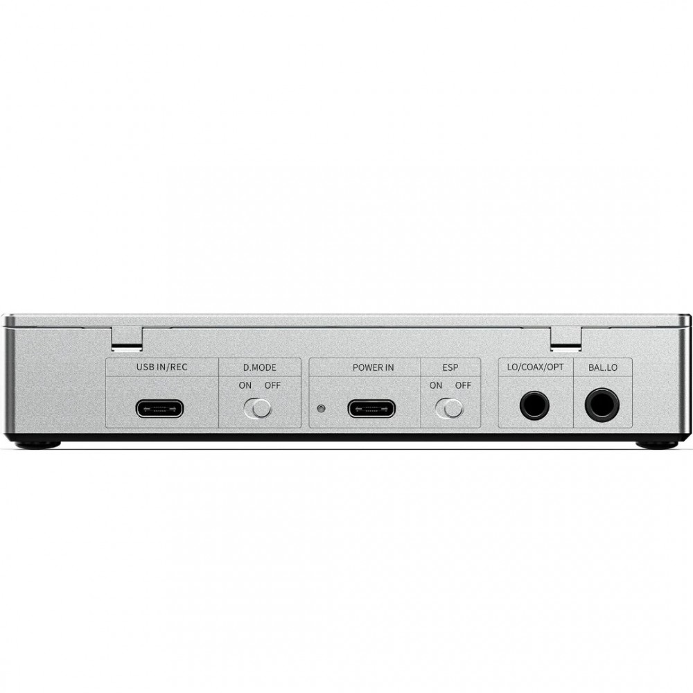 FIIO DM15 R2R Portable CD Player Silver | High-Res Audio