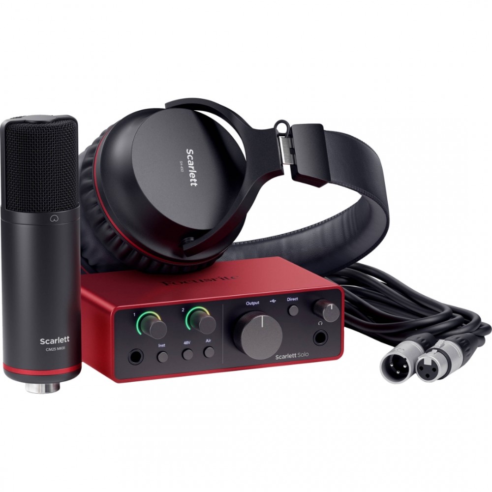FOCUSRITE SCARLETT SOLO STUDIO 4TH