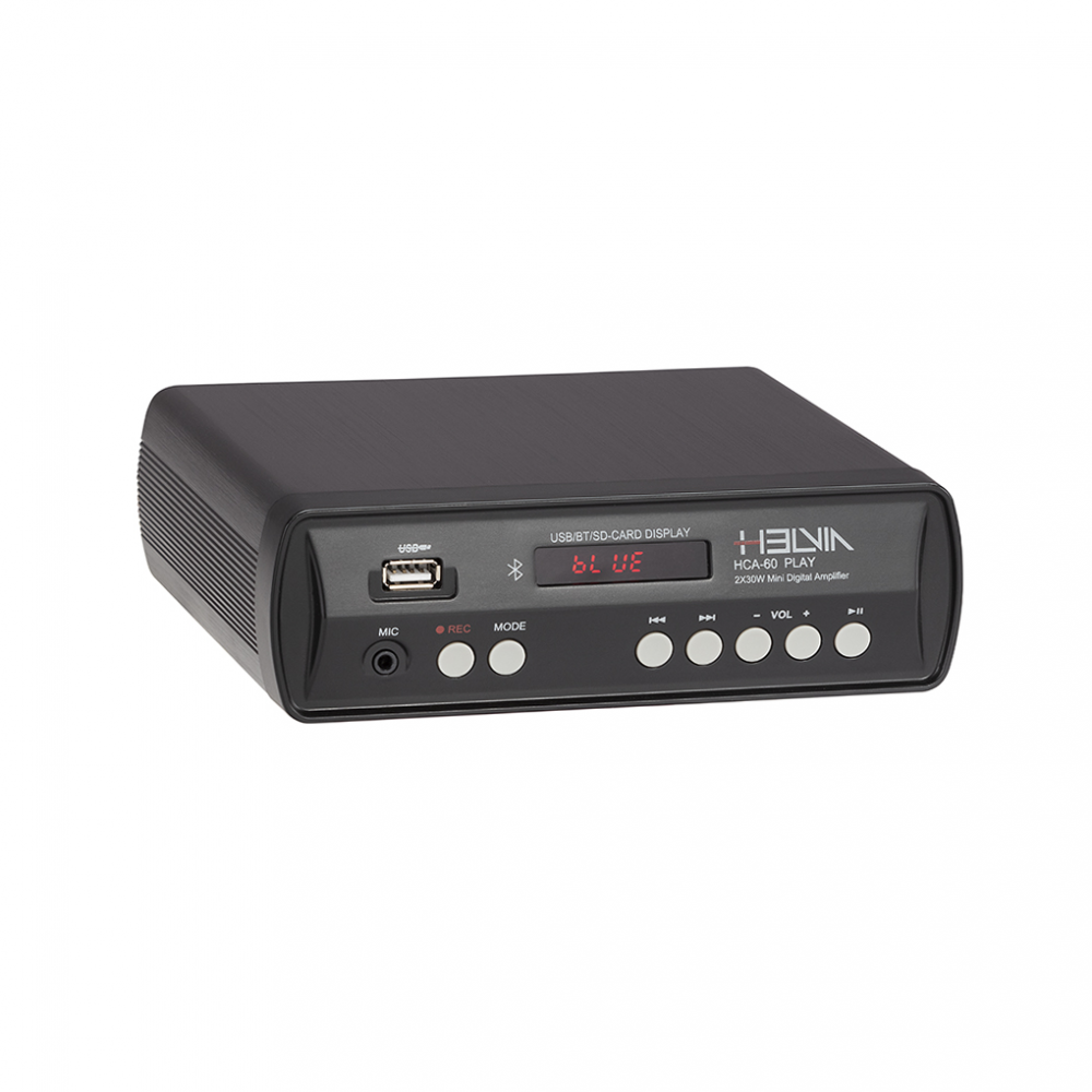 HELVIA HCA60 PLAY | Mini Τελικός Ενισχυτής Class D 2x30W, 4-16Ω HELVIA HCA60 PLAY | Mini Τελικός Ενισχυτής Class D 2x30W, 4-16Ω