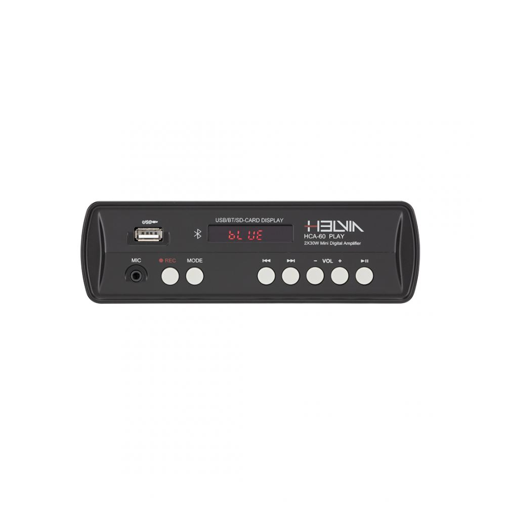 HELVIA HCA60 PLAY | Mini Τελικός Ενισχυτής Class D 2x30W, 4-16Ω HELVIA HCA60 PLAY | Mini Τελικός Ενισχυτής Class D 2x30W, 4-16Ω