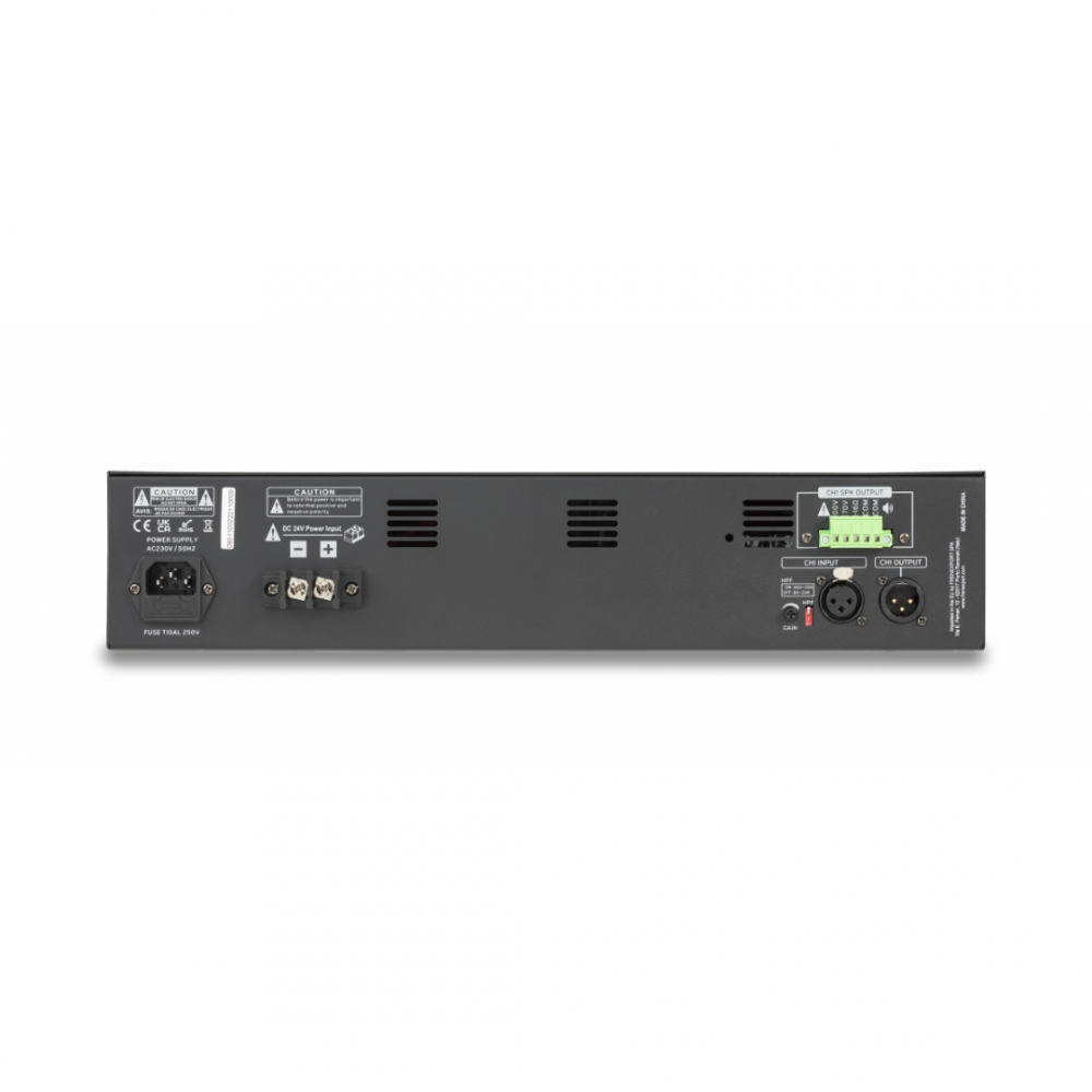 HELVIA ZEUS 1240CA | Τελικός Ενισχυτής 240W 100V/4Ω