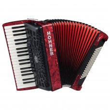 HOHNER Bravo III 96 Silent Key Ακκορντεόν Κόκκινο