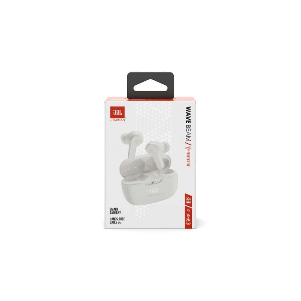JBL Wave Beam In-Ear Headphones (WHITE) JBL Wave Beam In-Ear Headphones (WHITE)