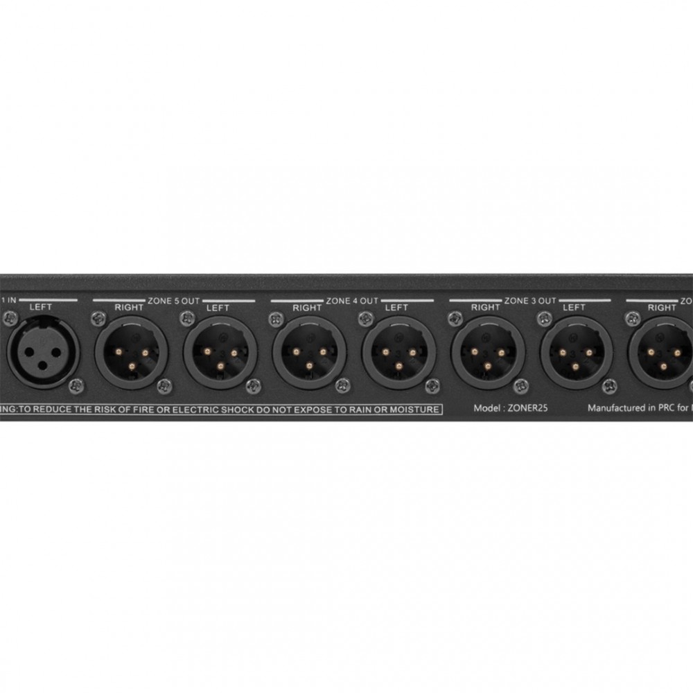 HPA ZONER25 | Matrix Mixer με 5 Stereo Zώνες HPA ZONER25 | Matrix Mixer με 5 Stereo Zώνες