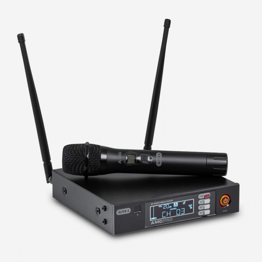 AMC iLive 2 Handheld Ασύρματο σύστημα UHF AMC iLive 2 Handheld Ασύρματο σύστημα UHF