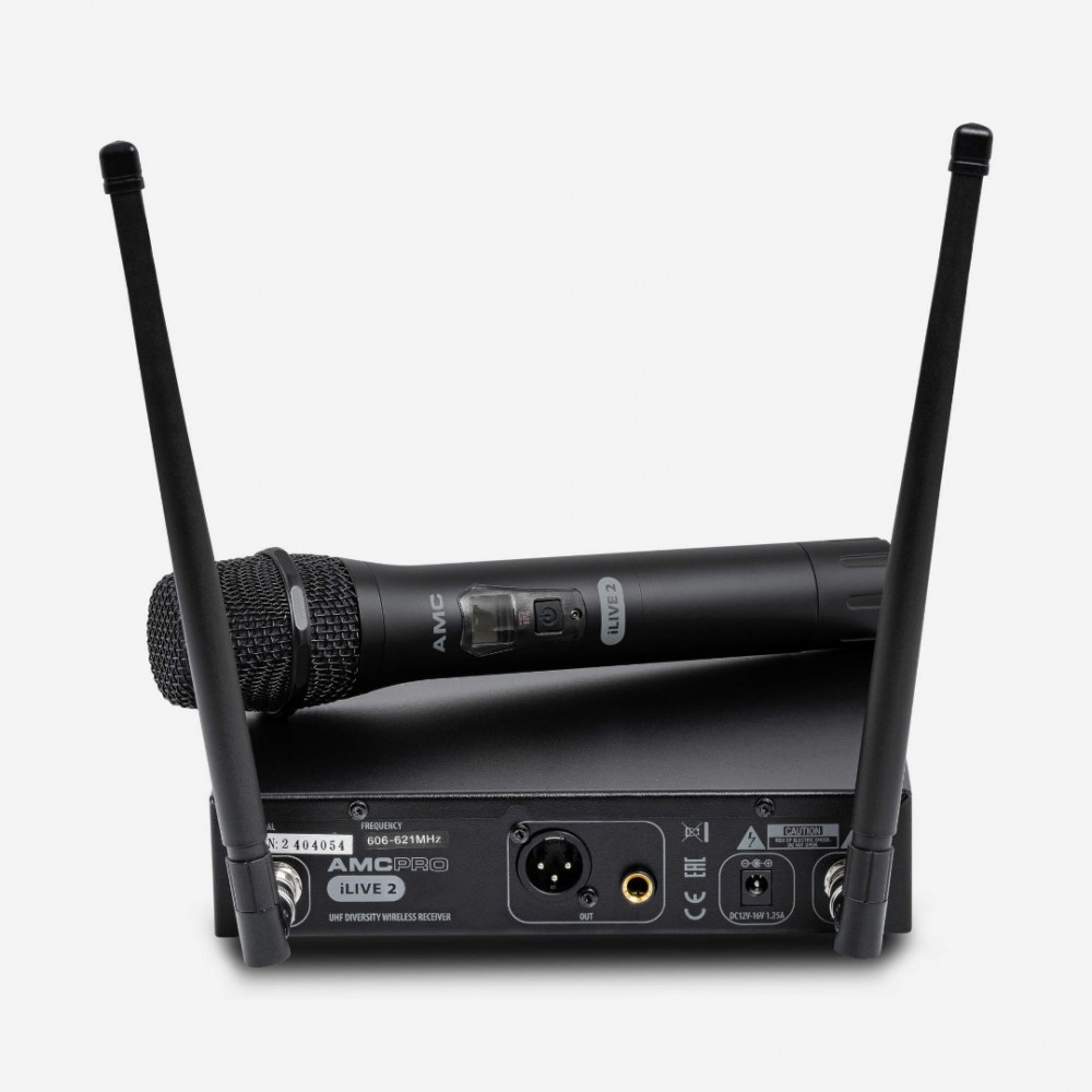 AMC iLive 2 Handheld Ασύρματο σύστημα UHF AMC iLive 2 Handheld Ασύρματο σύστημα UHF