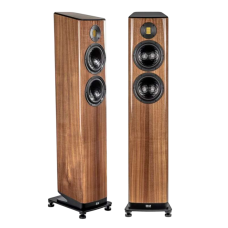 ELAC Vela FS 408.2 floor standing speaker Walnut High Gloss