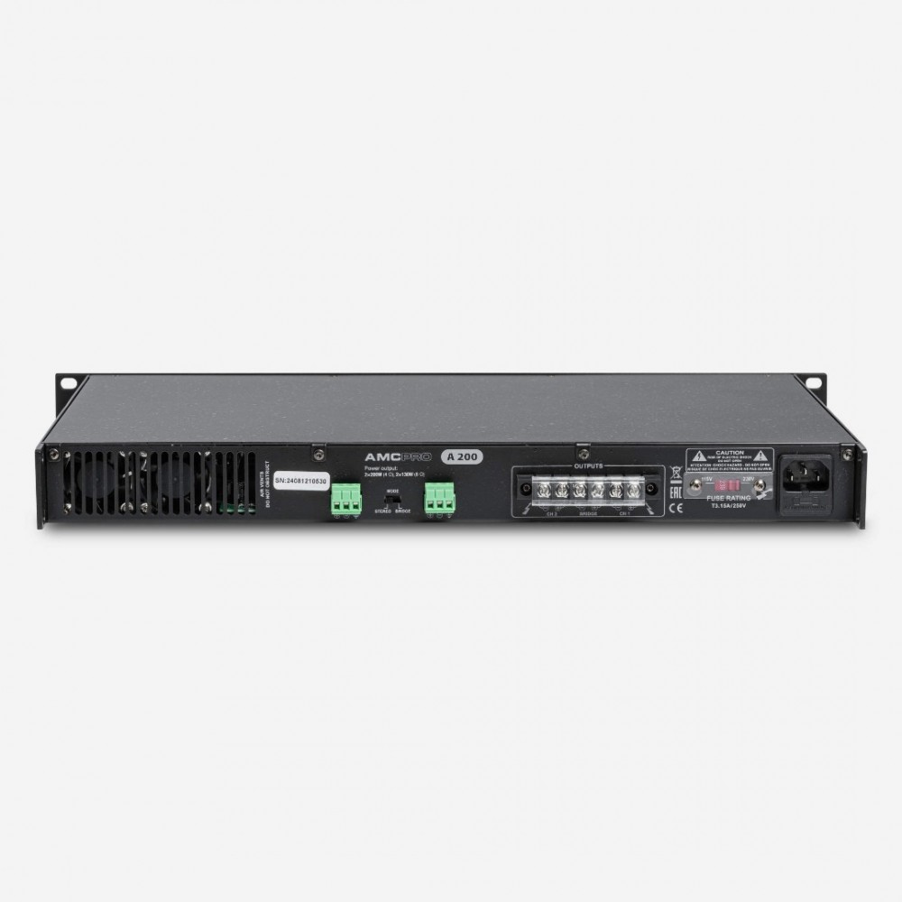 AMC A200 Stereo ενισχυτής 2X200W
