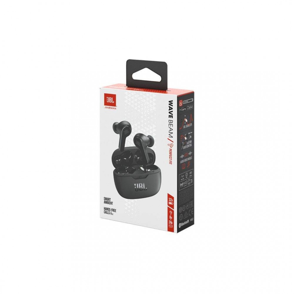 JBL Wave Beam In-Ear Headphones (BLACK) JBL Wave Beam In-Ear Headphones (BLACK)