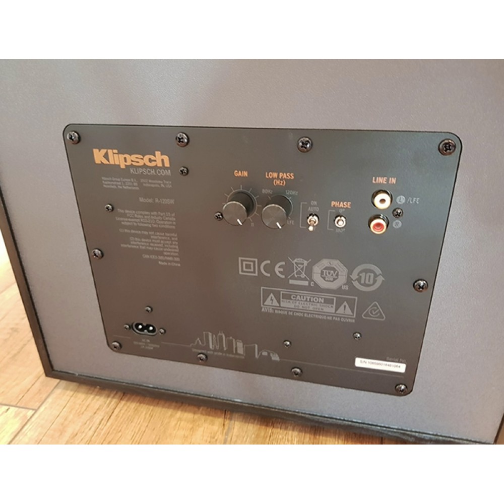 KLIPSCH R-120SW BLACK