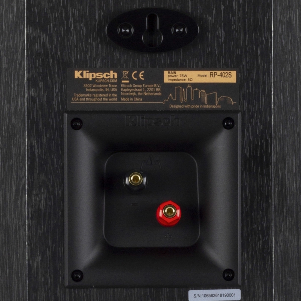 KLIPSCH RP-402S BLACK ( ΖΕΥΓΟΣ )