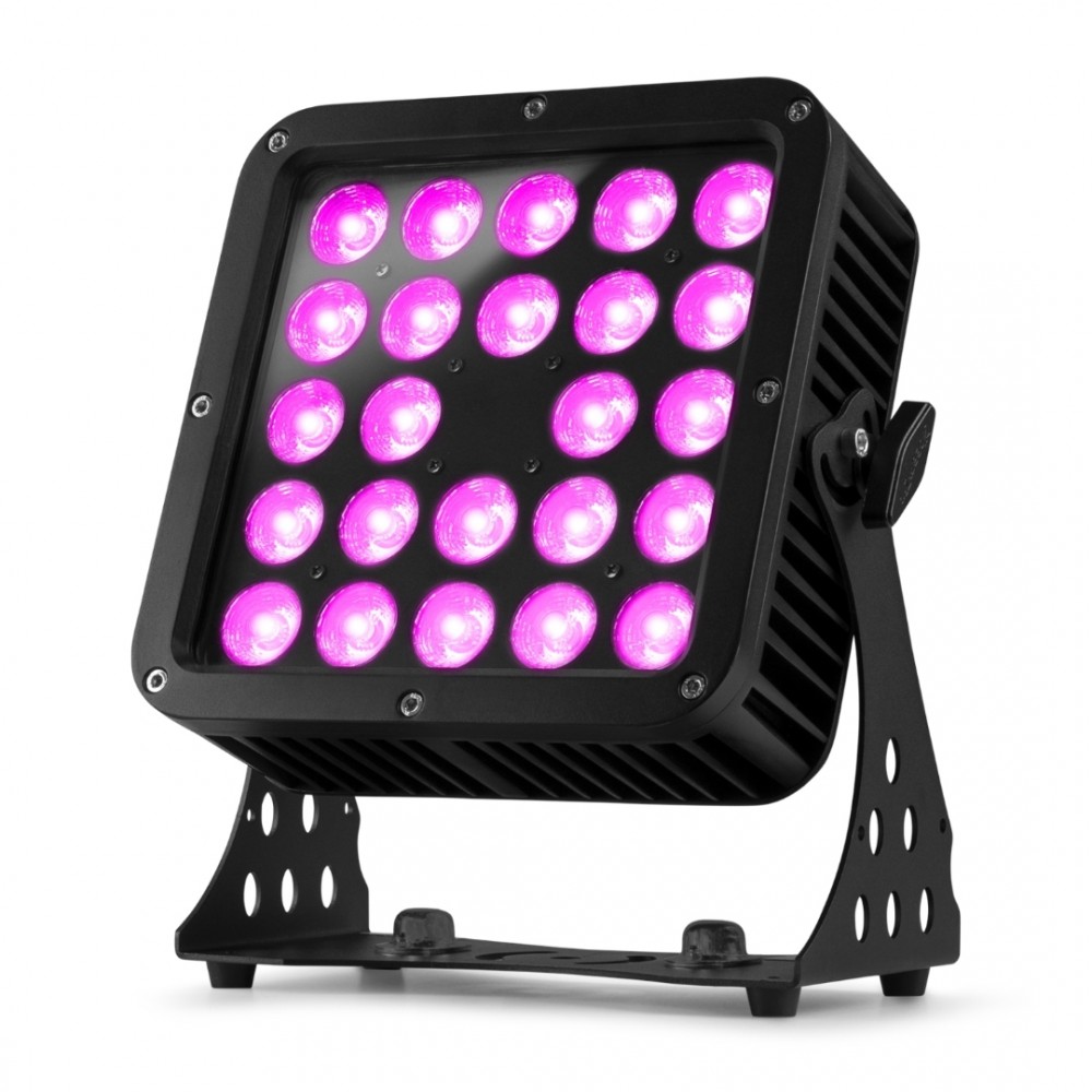 BeamZPro STARCOLOR205 | Led Flood Light 24x10W, IP65,RGBA, 15°x38°
