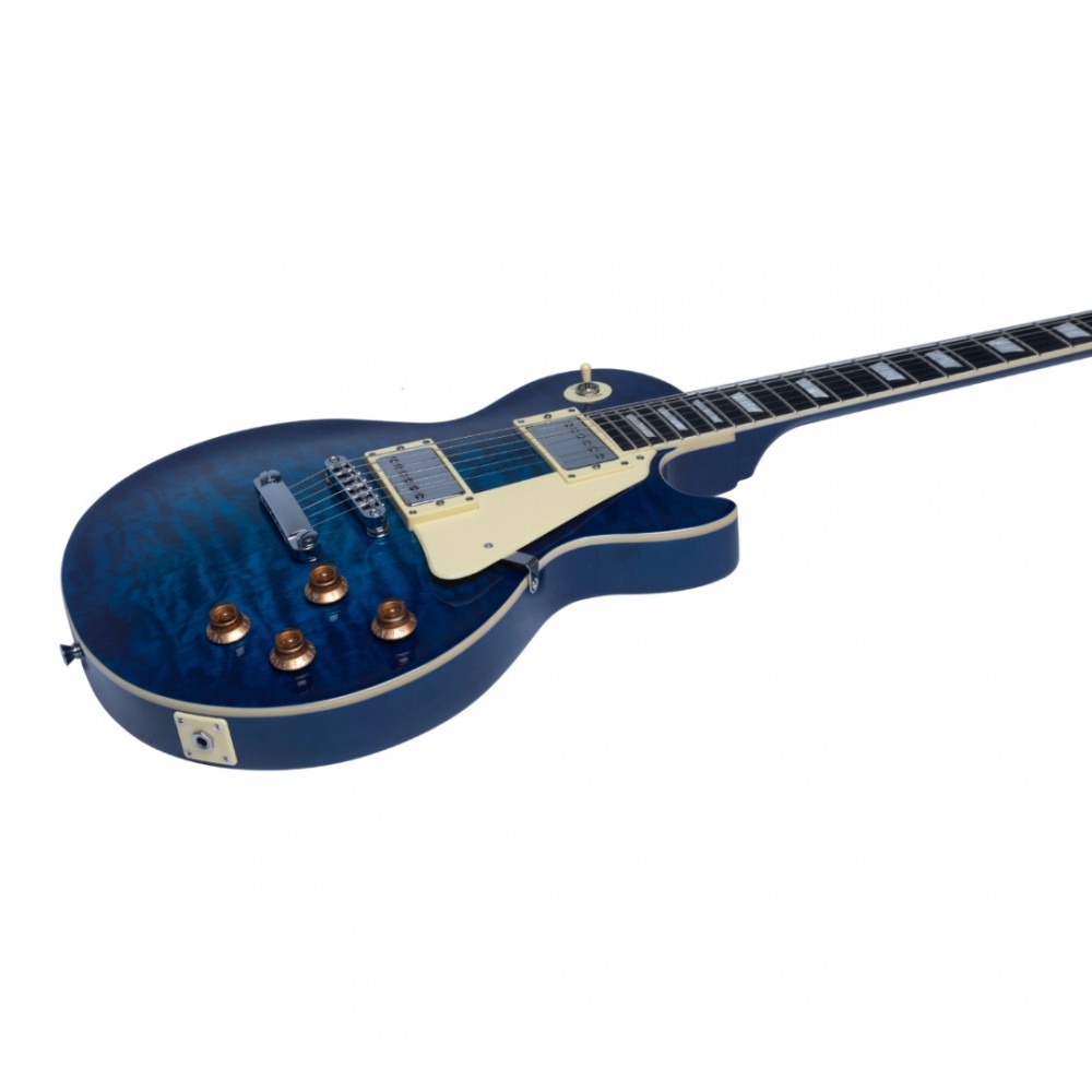 EKO GUITARS LS300 BLUE QUILTED | Ηλεκτρική Κιθάρα Τύπου Les Paul, Blue Quilted