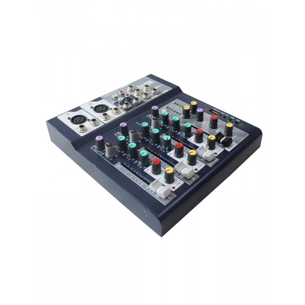 LUCKY TONE F4-USB Κονσόλα Mίξης ΄Hχου 4 Kαναλιών