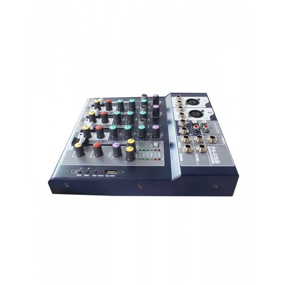 LUCKY TONE F4-USB Κονσόλα Mίξης ΄Hχου 4 Kαναλιών