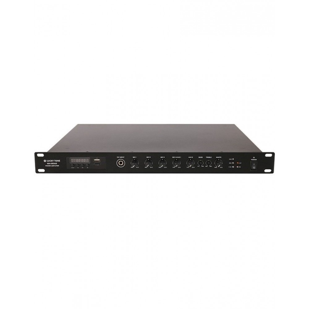 LUCKY TONE MA-120AD Ενισχυτής με Μίκτη 120W (100V / 4-16Ω)