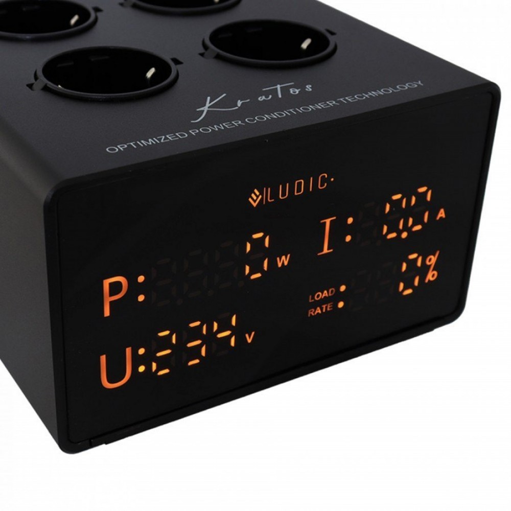 LUDIC KRATOS POWERFILTER BLACK 6 with filter- 2 without filter LUDIC KRATOS POWERFILTER BLACK 6 with filter- 2 without filter
