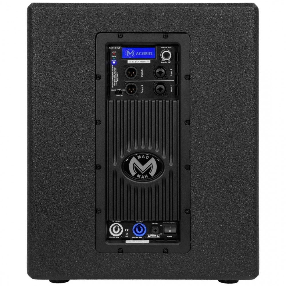 MAC MAH AS812 SUB | Αυτοενισχυόμενο Subwoofer 12