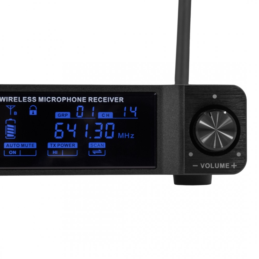 MAC MAH UHF 1000M Σετ 1x Ασύρματο Μικρόφωνο Χειρός UHF 640-690MHz με Δέκτη MAC MAH UHF 1000M Σετ 1x Ασύρματο Μικρόφωνο Χειρός UHF 640-690MHz με Δέκτη