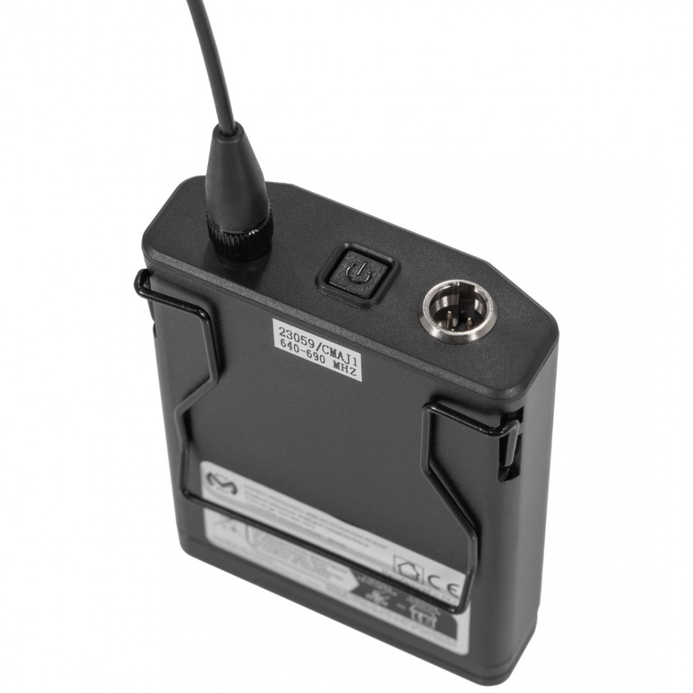 MAC MAH UHF1000 BODYPACK Πομπός Bodypack για UHF1000M & UHF2000M, 640–690MHz MAC MAH UHF1000 BODYPACK Πομπός Bodypack για UHF1000M & UHF2000M, 640–690MHz