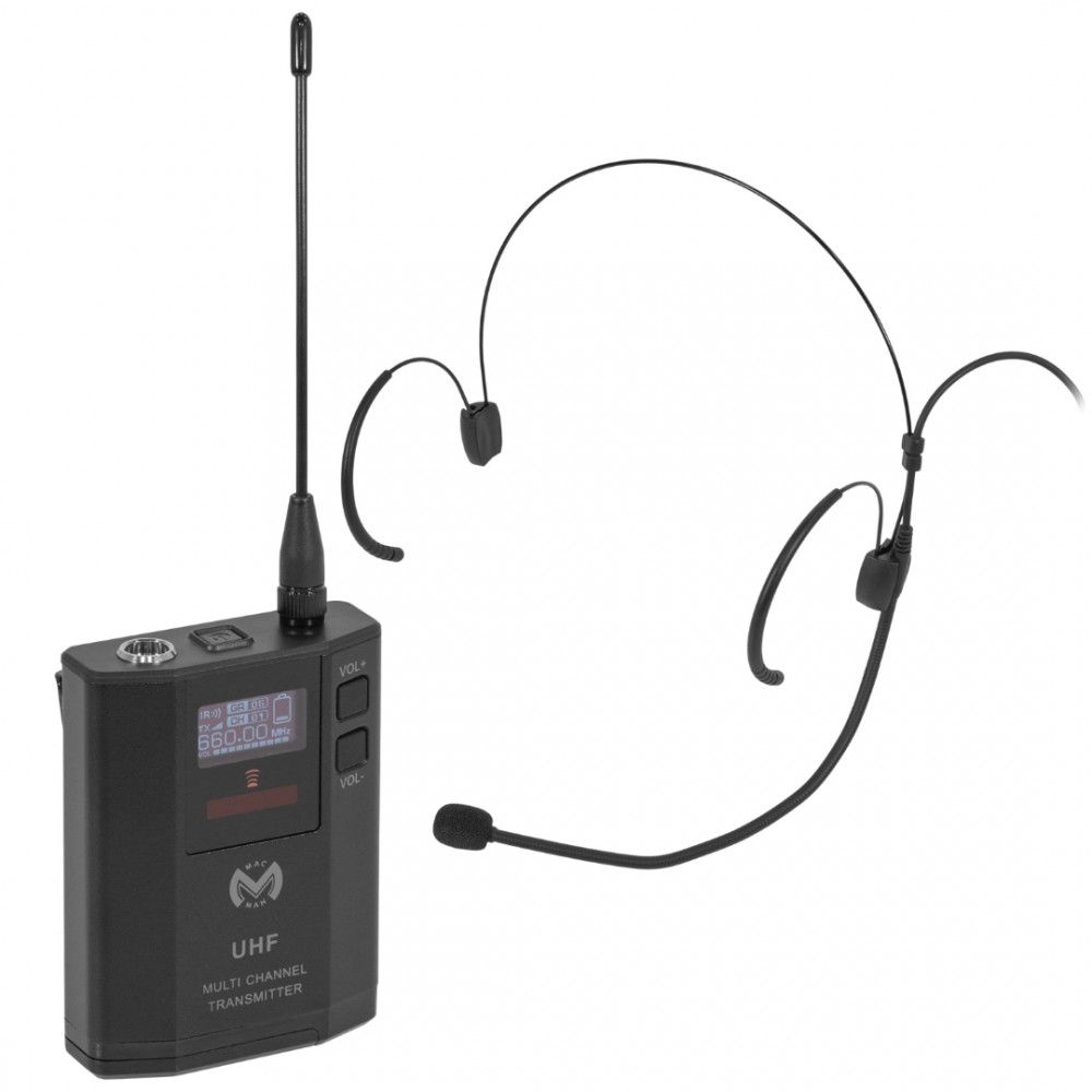 MAC MAH UHF1000 BODYPACK Πομπός Bodypack για UHF1000M & UHF2000M, 640–690MHz MAC MAH UHF1000 BODYPACK Πομπός Bodypack για UHF1000M & UHF2000M, 640–690MHz