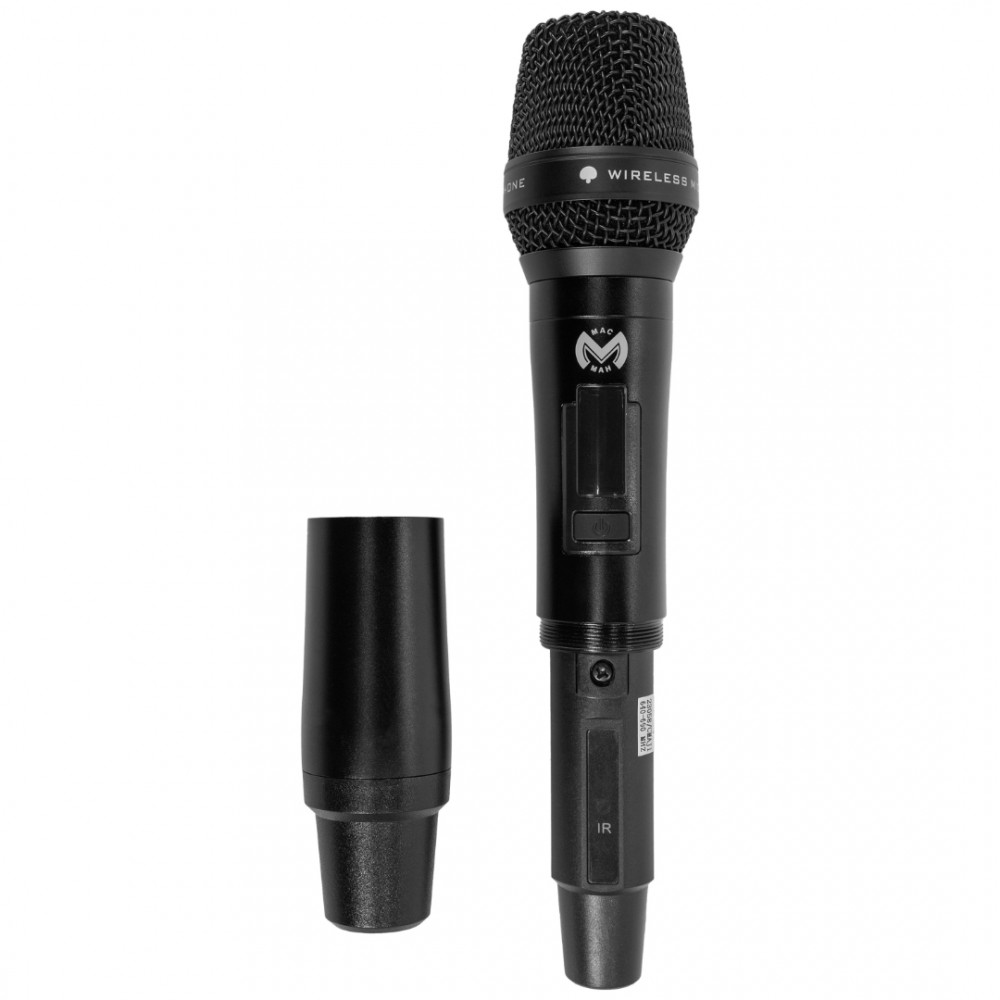 MAC MAH UHF 1000M Σετ 1x Ασύρματο Μικρόφωνο Χειρός UHF 640-690MHz με Δέκτη MAC MAH UHF 1000M Σετ 1x Ασύρματο Μικρόφωνο Χειρός UHF 640-690MHz με Δέκτη