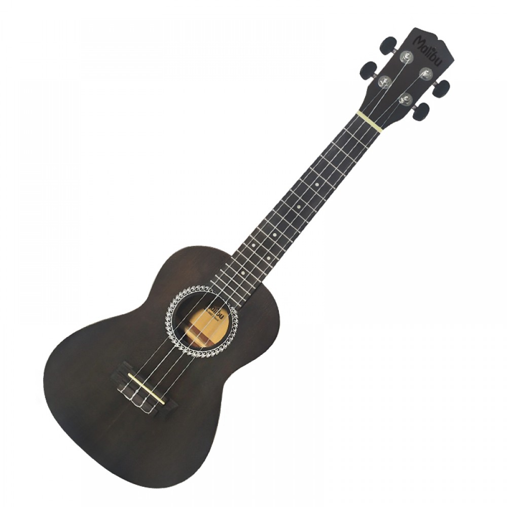 MALIBU MA-20C Pro Series Black Concert Ukulele με Θήκη MALIBU MA-20C Pro Series Black Concert Ukulele με Θήκη