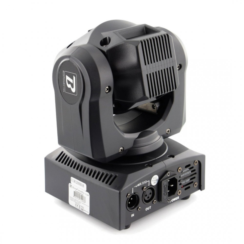 BOOMTONE DJ MAXISPOT 30 | Κινούμενη Κεφαλή Led Spot 30W με RGB Δακτύλιο