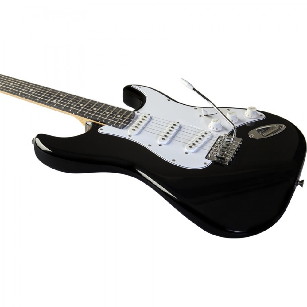 EKO GUITARS EG11 BLACK PACK | Σετ Ηλεκτρικής Κιθάρας Τύπου Stratocaster, Μαύρη