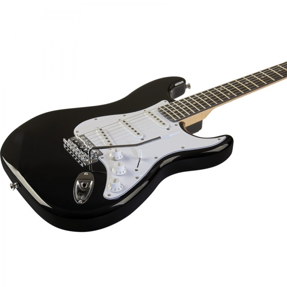 EKO GUITARS EG11 BLACK PACK | Σετ Ηλεκτρικής Κιθάρας Τύπου Stratocaster, Μαύρη