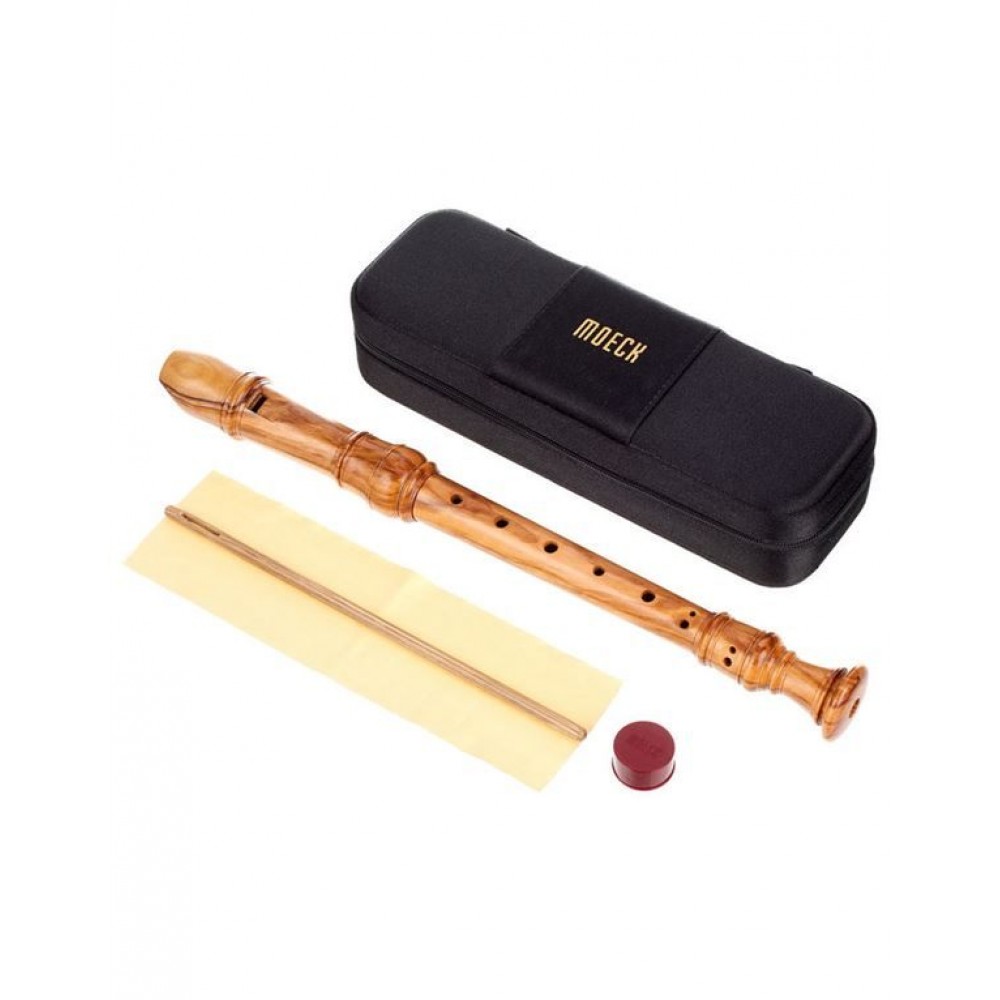MOECK 4206 Φλογέρα Σοπράνο Baroque Olive wood Ξύλινη