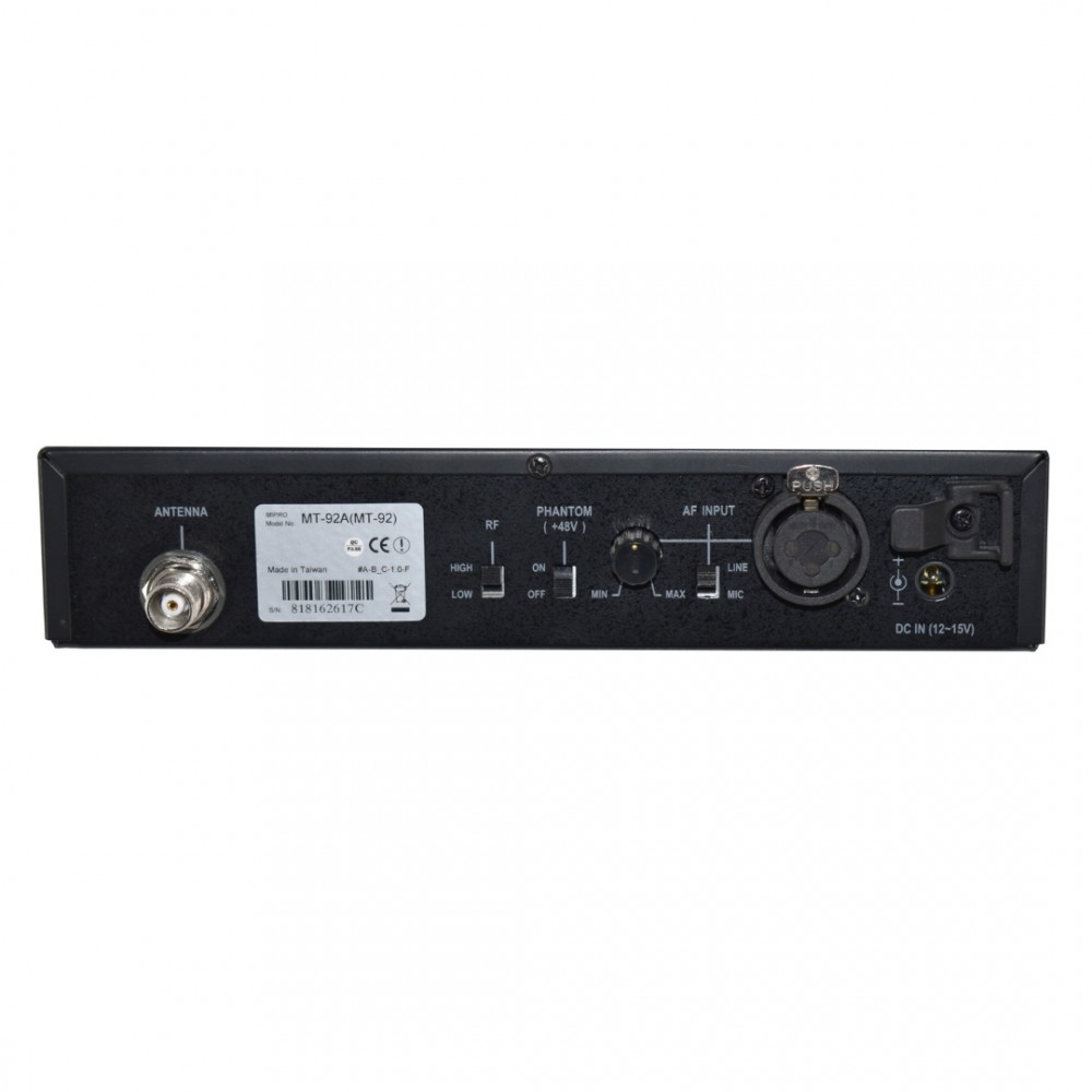 MT92A UHF 620-644 MHz MIPRO MT92A UHF 620-644 MHz MIPRO