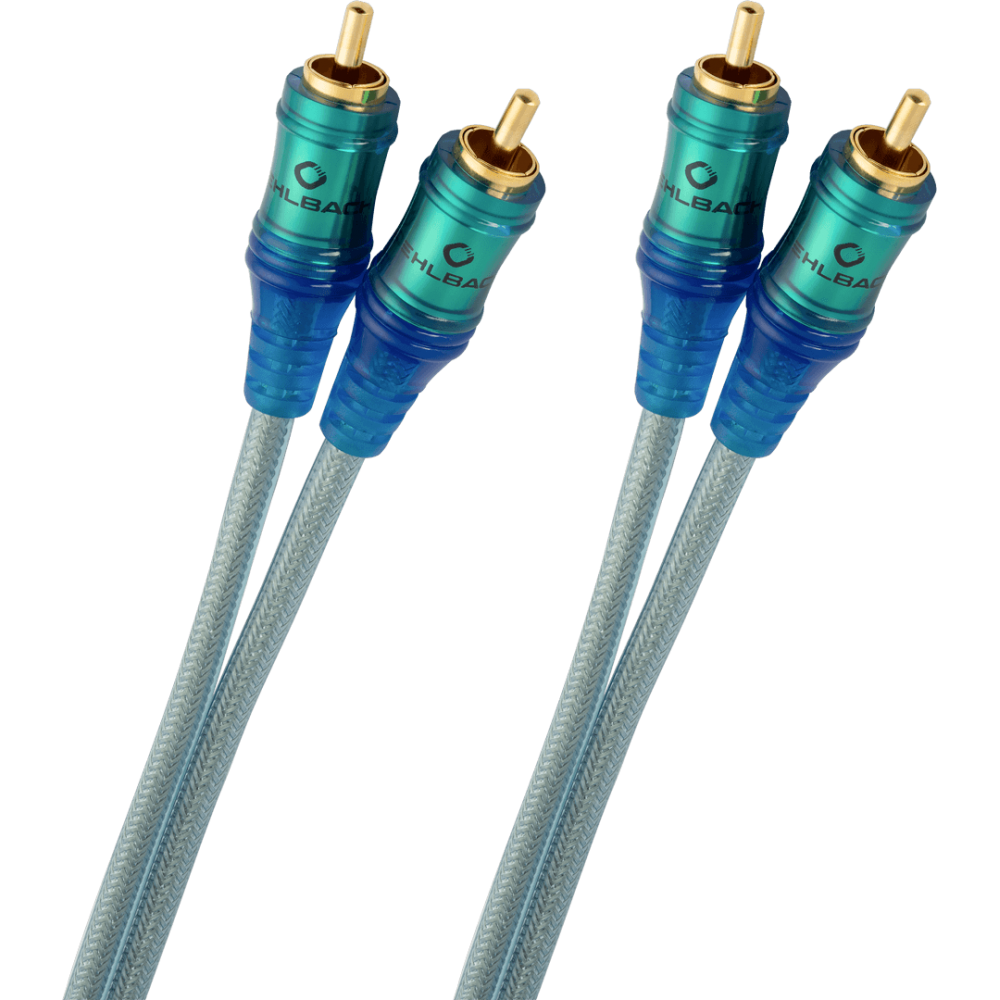 OEHLBACH (D1C92022) NF ICE BLUE ΚΑΛΩΔΙΟ ΗΧΟΥ INTERCONNECT 2 X RCA - 2 X RCA 2M OEHLBACH (D1C92022) NF ICE BLUE ΚΑΛΩΔΙΟ ΗΧΟΥ INTERCONNECT 2 X RCA - 2 X RCA 2M
