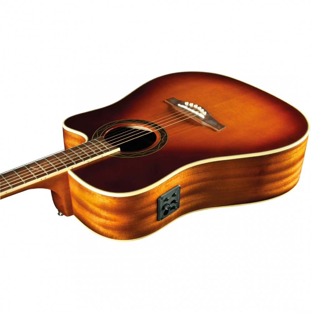 ONE D150CW EQ VINTAGE BURST EKO GUITARS