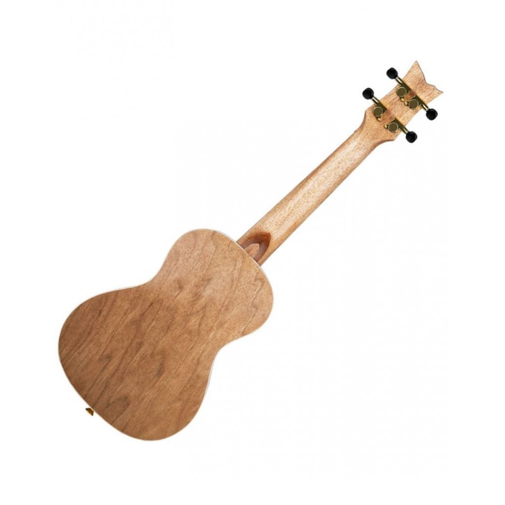 ORTEGA RUEL-MBK Ukulele Concert Metallic Black με Θήκη