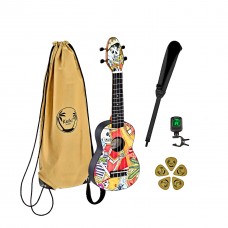 ORTEGA K2-EM Keiki Soprano Ukulele Πακέτο