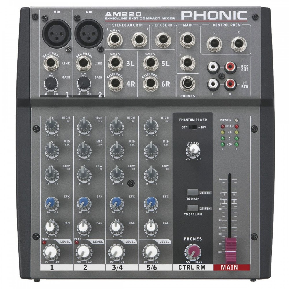 PHONIC AM-220 PHONIC AM-220