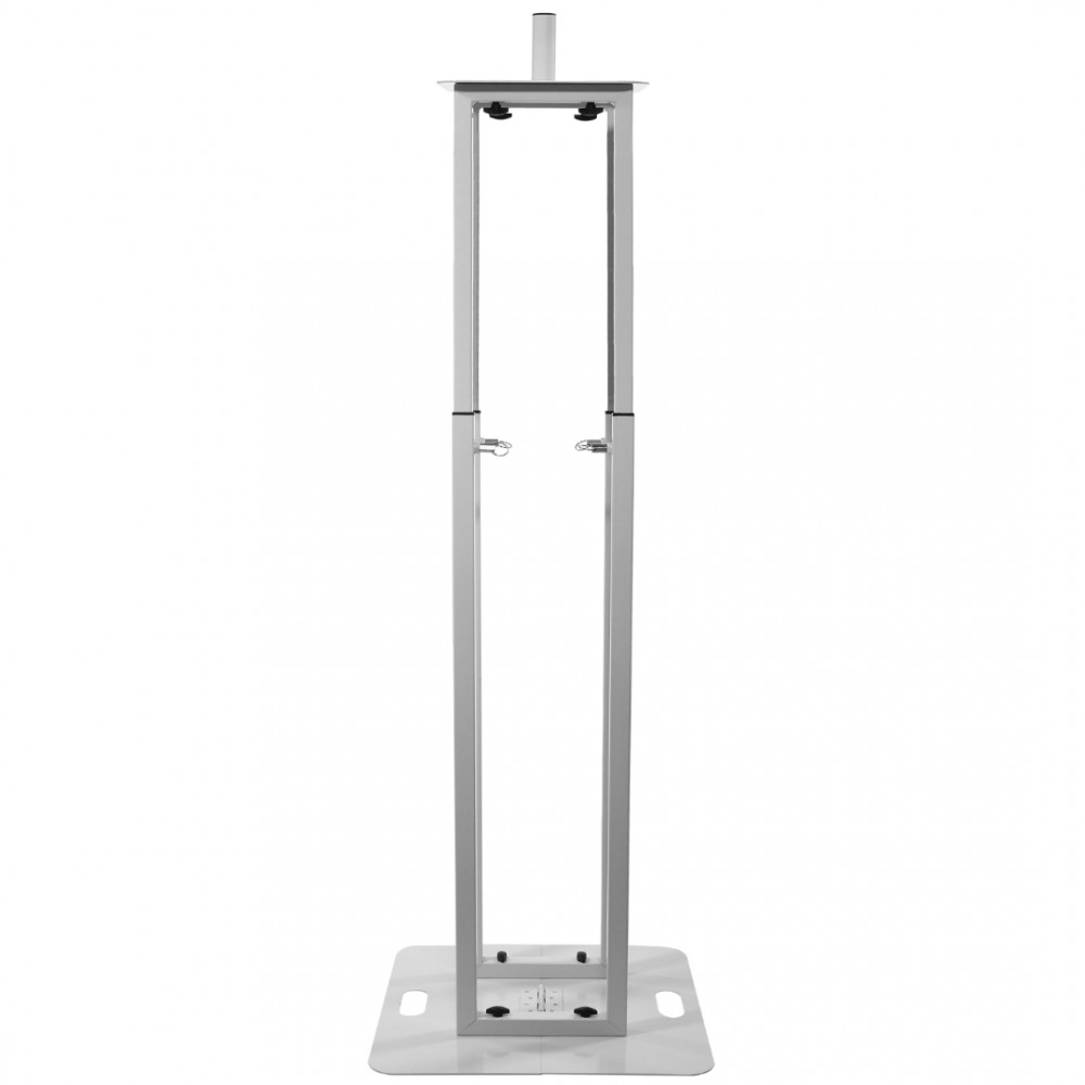 PLUGGER TOT200R WHITE | Επιδαπέδια Βάση Κεφαλής / Ηχείου με Λευκή Λύκρα, 106-195cm PLUGGER TOT200R WHITE | Επιδαπέδια Βάση Κεφαλής / Ηχείου με Λευκή Λύκρα, 106-195cm