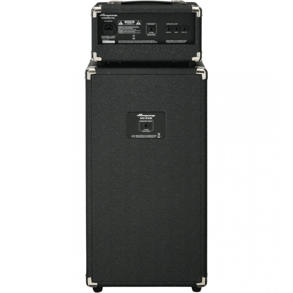 AMPEG Micro-CL Stack Σετ Eνισχυτή - Καμπίνας Μπάσου